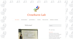 Desktop Screenshot of crowhurstlab.com